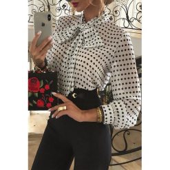 Koszula damska DAVENA. Czarne bluzki damskie s, eleganckie. W wyprzedaży za 79,00 zł.