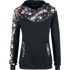 Outer Vision Noda Vintage Death Bluza z kapturem damska czarny. Czarne bluzy z kapturem damskie marki Outer Vision, xl, z nadrukiem. Za 199,90 zł.