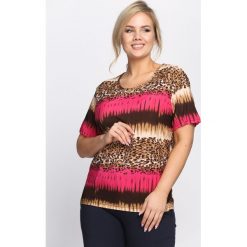 Bluzki damskie: Fuksjowy T-shirt Little Boogie