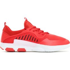 Czerwone Buty Sportowe The Flood. Czerwone buty sportowe męskie marki Born2be, z materiału, na sznurówki. Za 99,99 zł.