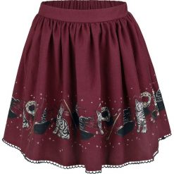 Harry Potter McGonagall Spódnica bordowy. Czerwone spódniczki Harry Potter, s, w koronkowe wzory, z koronki. Za 154,90 zł.