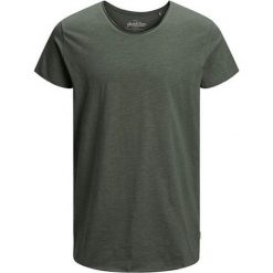 Jack&Jones Koszulka męska Ebas Tee Ss U-Neck Noos Thyme (rozmiar S). Koszulki męskie Jack&Jones, s, bez wzorów, z bawełny, bez kołnierzyka, bez rękawów. W wyprzedaży za 43,00 zł.