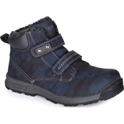 Loap buty zimowe chłopięce Vayan 35 ciemnoniebieskie. Niebieskie buty chłopięce zimowe Loap, z gumy, za kostkę, bez zapięcia. Za 172,00 zł.