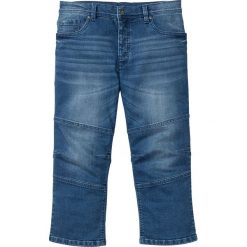 Dżinsy 3/4 ze stretchem Regular Fit bonprix niebieski "stone used". Jeansy męskie bonprix. Za 89,99 zł.
