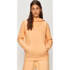 Nike Sportswear - Bluza. Różowe bluzy damskie Nike Sportswear, s, bez wzorów, z bawełny, bez rękawów, z kapturem. Za 199,90 zł.