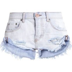 Szorty damskie: One Teaspoon HAMPTONS BANDITS Szorty jeansowe destroyed denim