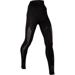 Legginsy sportowe shaping bezszwowe, długie, Level 1 bonprix czarny. Czarne legginsy sportowe damskie bonprix, na fitness i siłownię. Za 74,99 zł.