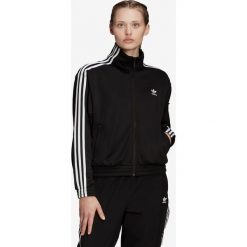 Adidas Originals Kurtka Czarny. Czarne kurtki damskie adidas Originals, na wiosnę, bez wzorów, z bawełny, bez kaptura. Za 283,95 zł.