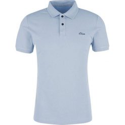 S.Oliver Męska koszulka polo triko 13.906.35.4586 .5330 Holiday Blue (rozmiar XXL). Niebieskie koszulki męskie S.Oliver, s, bez wzorów, sportowe, bez rękawów. W wyprzedaży za 61,00 zł.