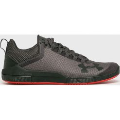 Under Armour - Buty. Szare buty sportowe męskie marki Under Armour, z materiału, na sznurówki. W wyprzedaży za 359,90 zł.