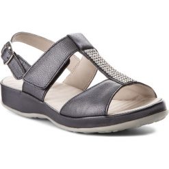 Sandały SCHOLL - Zelma Sandal F26960 1007 350 Blue. Niebieskie klapki damskie marki Scholl, bez wzorów, ze skóry, bez obcasa. W wyprzedaży za 269,00 zł.