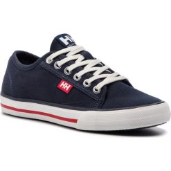 Tenisówki Helly Hansen Fjord Canvas Shoe V2 114-66.597. Niebieskie półbuty damskie Helly Hansen, bez wzorów, bez obcasa, bez zapięcia. W wyprzedaży za 169,00 zł.