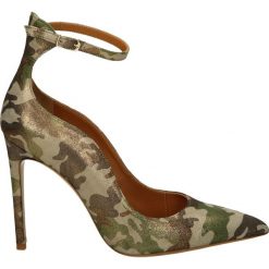 Buty ślubne damskie: Czółenka – 4001 CAMO SAF