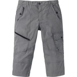 Spodnie 3/4 Loose Fit bonprix szary. Szare spodnie męskie bonprix, m, bez wzorów. Za 109,99 zł.