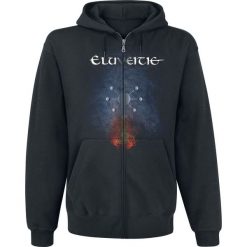 Bluzy męskie: Eluveitie My Genesis Bluza z kapturem rozpinana czarny