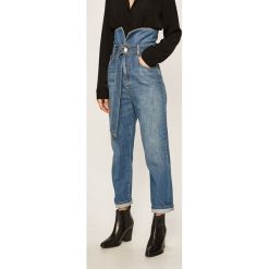 Pinko - Jeansy Tarah. Niebieskie jeansy damskie Pinko, l, z podwyższonym stanem. Za 839,90 zł.