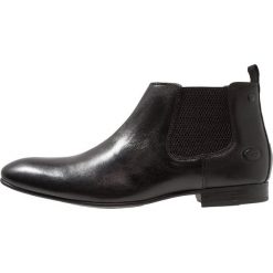 Base London CROFT Botki black. Czarne botki męskie marki Base London, bez zapięcia. Za 419,00 zł.