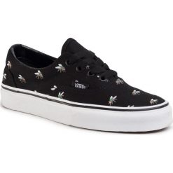 Tenisówki VANS - Era VN0A4U39WZW1 Black/True Wht. Czarne półbuty damskie Vans, na co dzień, bez wzorów, z gumy, bez obcasa, bez zapięcia. Za 319,00 zł.