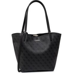 Torebka GUESS - Alby (SG) HWSG74 55230 COA. Czarne torebki klasyczne damskie Guess, z aplikacjami, ze skóry ekologicznej, klasyczne, bez dodatków. W wyprzedaży za 449,00 zł.