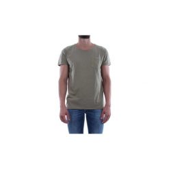 T-shirty z krótkim rękawem Selected 16049015 TRISTAN. Zielone t-shirty męskie Selected, s, bez wzorów, bez kołnierzyka, krótkie. Za 77,11 zł.