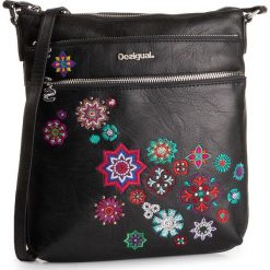 Torebka DESIGUAL - 19WAXPA0 2000. Czarne listonoszki damskie Desigual, bez wzorów, ze skóry ekologicznej, bez dodatków. Za 249,00 zł.