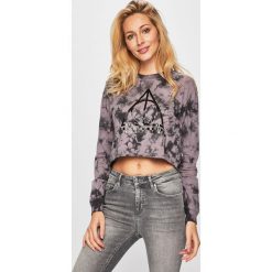 Vans - Bluza x Harry Potter. Fioletowe bluzy damskie Vans, s, z nadrukiem, z bawełny, bez rękawów, bez kaptura. W wyprzedaży za 129,90 zł.