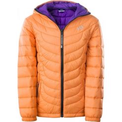 Kurtki chłopięce przeciwdeszczowe: BEJO Kurtka juniorska Adalia Jr melon/purple heart r. 152