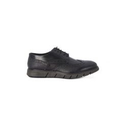Derby Café Noir CAFE NOIR DERBY CODA DI RONDINE. Pomarańczowe półbuty męskie Café Noir, bez wzorów, bez zapięcia. Za 364,49 zł.