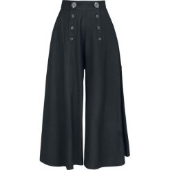 Hell Bunny Murphy Culottes Spodnie damskie czarny. Czarne spodnie damskie marki Hell Bunny, xl. Za 264,90 zł.