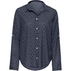 Bluzki damskie: Bluzka w kropki bonprix czarno-biały w kropki