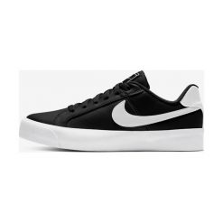 Nike Court Royale AC Tenisówki Czarny. Czarne trampki i tenisówki damskie Nike, bez wzorów, z materiału, bez zapięcia. Za 257,95 zł.