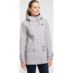 Parka przeciwdeszczowa 3w1 w kolorze szaro-granatowym. Szare kurtki damskie Schmuddelwedda Women, xs, bez wzorów, bez kaptura. W wyprzedaży za 429,95 zł.