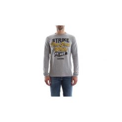 T-shirty z długim rękawem Shoeshine E7TU0416. Szare t-shirty męskie Shoeshine, m, bez wzorów, bez kołnierzyka, długie. Za 70,21 zł.