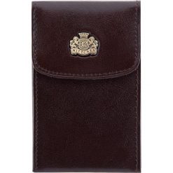 Etui na wizytówki. Czarne etui damskie Wittchen, ze skóry. Za 219,90 zł.