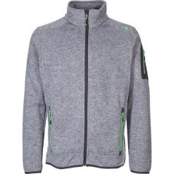 Kurtka polarowa w kolorze jasnoszarym. Szare bluzy męskie z kieszeniami CMP Men, m, bez wzorów, z dzianiny, bez kaptura. W wyprzedaży za 124,95 zł.