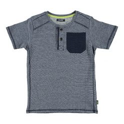 T-shirty chłopięce z krótkim rękawem: Koszulka w kolorze granatowym