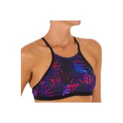 Góra kostiumu kąpielowego ANDREA PALMI damska. Czarne t-shirty damskie marki OLAIAN, bez wzorów, z elastanu, bez rękawów. Za 49,99 zł.