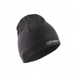 Czapka do biegania. Czarne czapki zimowe damskie KALENJI, z elastanu. Za 19,99 zł.