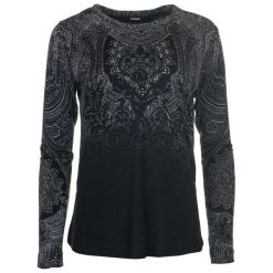Desigual Sweter Damski Edimburgo S, Czarny. Czarne swetry klasyczne damskie marki Desigual, s, z materiału. W wyprzedaży za 358,00 zł.