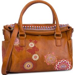 Torebka DESIGUAL - 19SAXPBB 6000. Pomarańczowe torebki klasyczne damskie marki Desigual, bez wzorów, ze skóry ekologicznej, klasyczne, na ramię, bez dodatków. Za 299,90 zł.