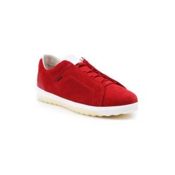 Buty Geox Buty lifestylowe U Nexside A-Suede U927GA-00022-C7000. Czerwone trampki męskie Geox, bez wzorów, bez zapięcia. Za 539,00 zł.