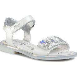 Sandały PRIMIGI - 5439522 S Bianco. Białe sandały dziewczęce Primigi, ze skóry ekologicznej, bez zapięcia. Za 239,00 zł.