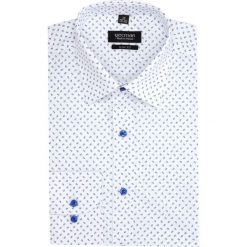 Koszula versone 2843e długi rękaw slim fit biały. Białe koszule męskie Recman, m, bez wzorów, bez kołnierzyka, z długim rękawem. Za 149,00 zł.