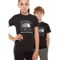 Koszulka T-shirt The North Face Box T93BS29UT. Czarne t-shirty chłopięce The North Face, bez wzorów, bez rękawów. Za 86,99 zł.