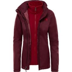 The North Face Damska Kurtka Women’S Evolve Ii Triclimate Jacket, Fig Brown/Rumba Red, L. Czerwone kurtki sportowe damskie marki The North Face, s. W wyprzedaży za 731,16 zł.