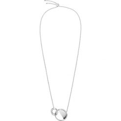Calvin Klein Naszyjnik Srebrny. Szare naszyjniki damskie Calvin Klein, srebrne. Za 318,95 zł.