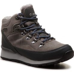 Trekkingi HI-TEC - Midora Mid Wp Wo's AVSAW18-HT-01-Q3 Medium Grey/Dark Grey/Lake Blue. Szare buty trekkingowe damskie marki Hi-tec. Za 349,99 zł.