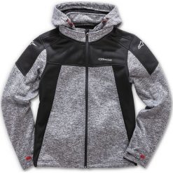 Kurtka STRATIFIED ALPINESTARS kolor czarny/szary, rozmiar XL. Szare kurtki sportowe męskie Alpinestars, xl, bez wzorów, z jeansu, bez kaptura. W wyprzedaży za 299,00 zł.