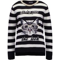 Swetry klasyczne damskie: Grace Sweter black