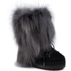 Śniegowce BOGNER - New Tignes 11 393-2144 Black 01. Czarne kozaki damskie Bogner, na zimę, ze skóry, bez obcasa, bez zapięcia. W wyprzedaży za 2149,00 zł.